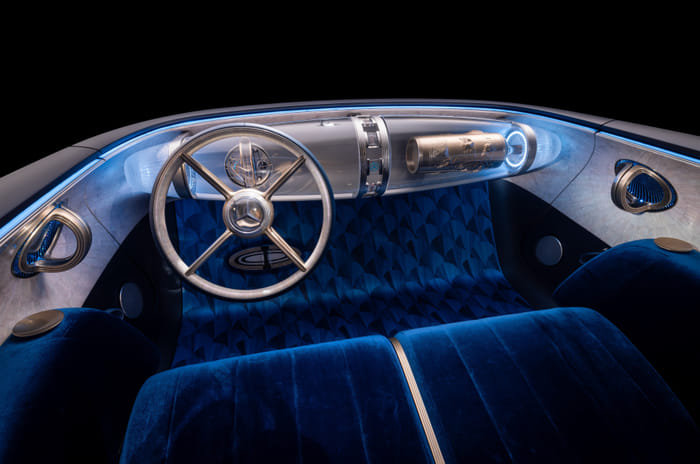 2025 Mercedes Vision Iconic concept interior
