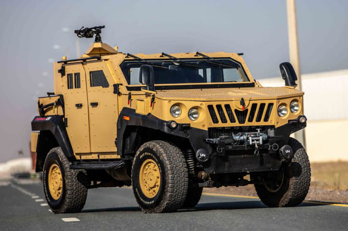 Indian Army starts receiving Mahindra Armado armoured vehicle