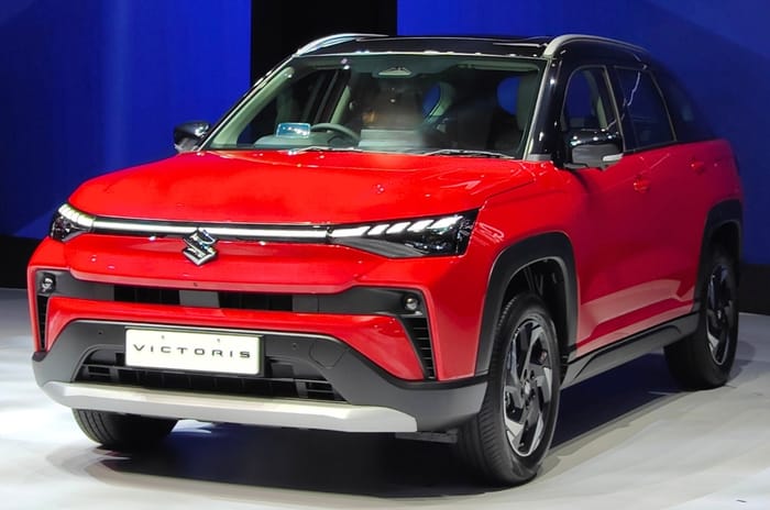 Maruti Suzuki Victoris revealed as brand's second midsize SUV