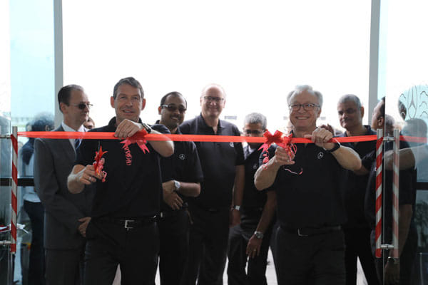 Mercedes inaugurates parts warehouse in Chakan