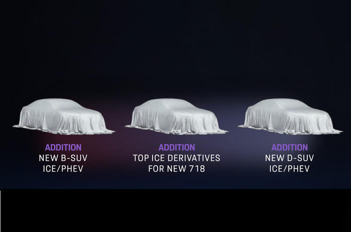 Next gen Porsche 718 Boxster and Cayman to get ICE powertrains