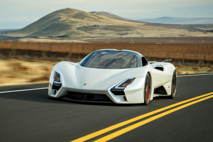 World’s fastest production cars