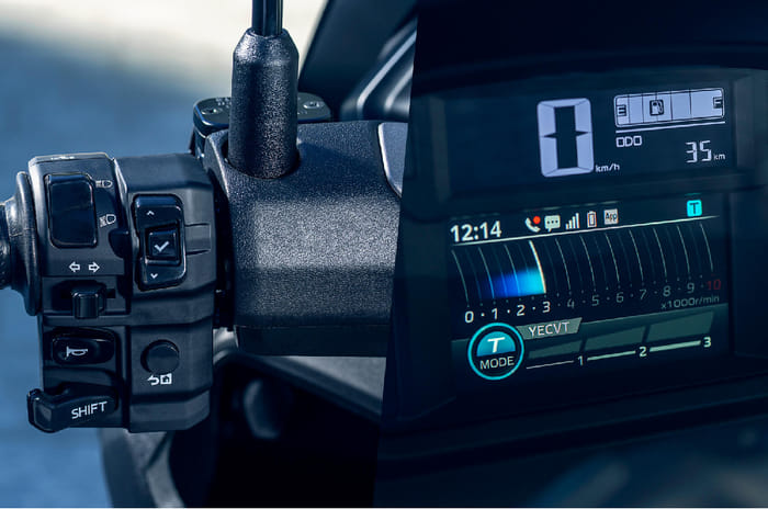 2026 Yamaha NMax 155 debuts in Europe with electronic CVT