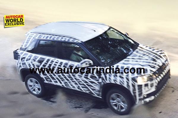 Maruti compact SUV christened Vitara Brezza; official sketch released