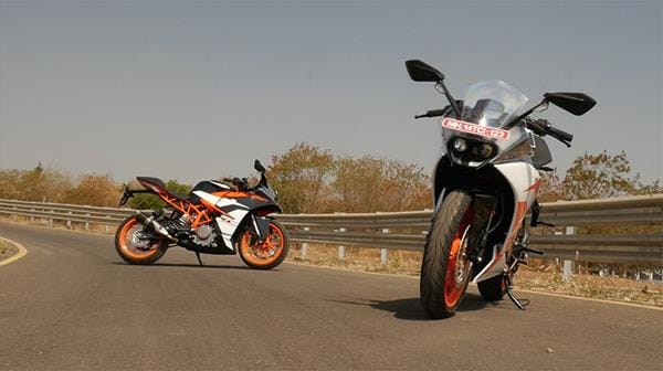 2017 KTM RC390 review, test ride