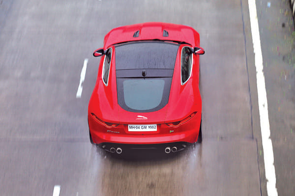 Jaguar F-Type Coupe India review, test drive