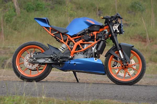 KTM RC 390 Café Racer - Marla review, test ride