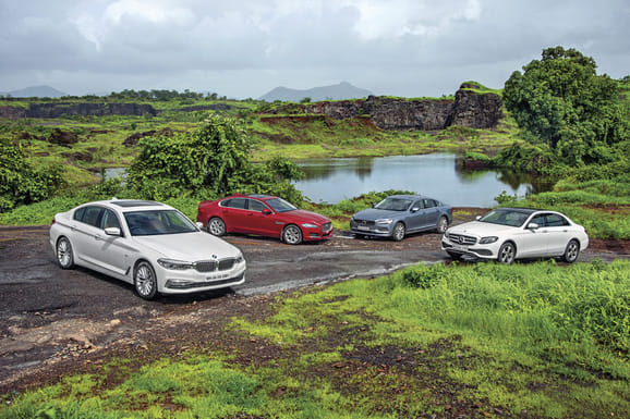 520d vs E 220d vs XF 20d vs S90 D4