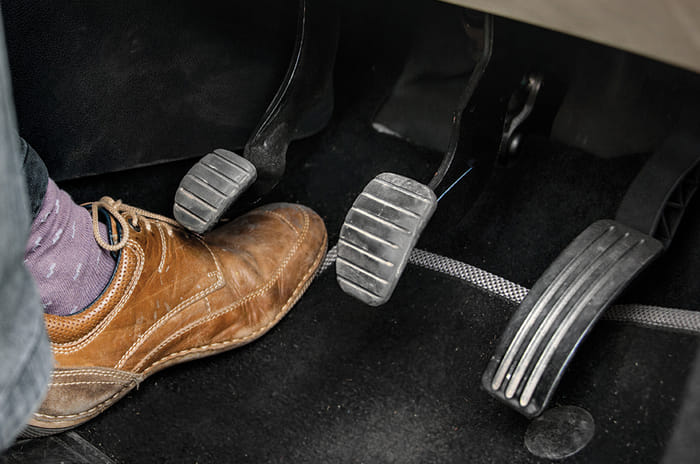 2018 Renault Captur pedals