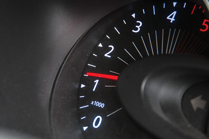 2018 Renault Captur tacho