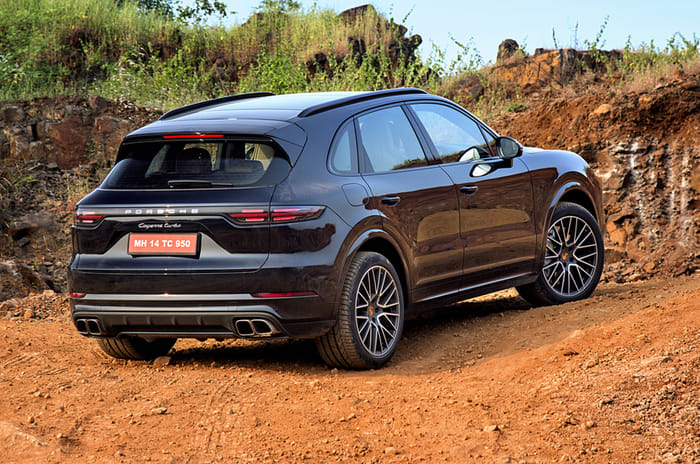 2018 Porsche Cayenne Turbo rear static