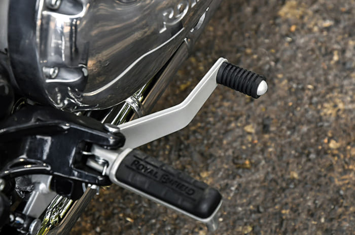 2018 Royal Enfield Interceptor 650 foot peg