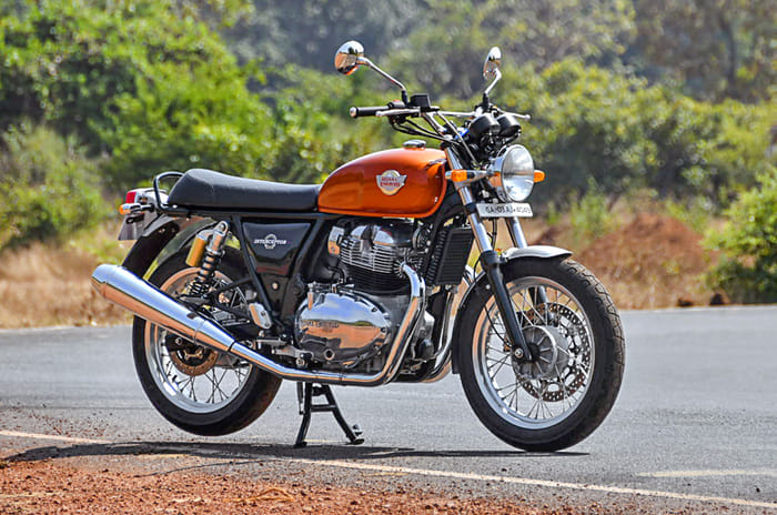 2018 Royal Enfield Interceptor 650 front static