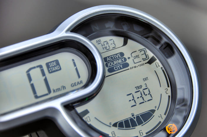 Ducati Scrambler 1100 instrument cluster