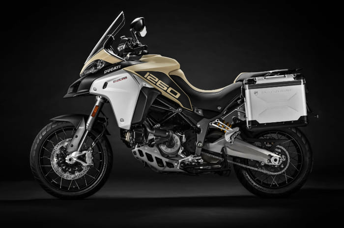 2018 Ducati Multistrada 1260 Enduro side studio