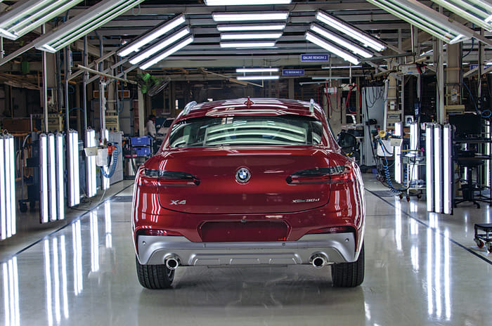 2019 BMW X4 rear static