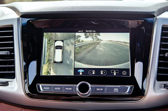 2019 Mahindra Alturas G4 360-degree camera