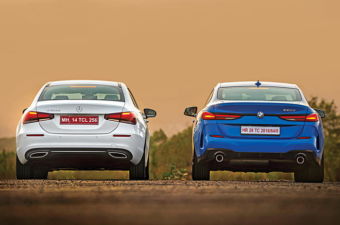 Mercedes-Benz A-class sedan vs BMW 2 Series Gran Coupe comparison 