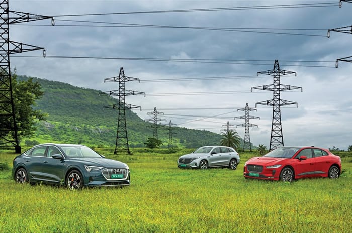 Audi E-Tron vs Jaguar I-Pace vs Mercedes-Benz EQC comparison