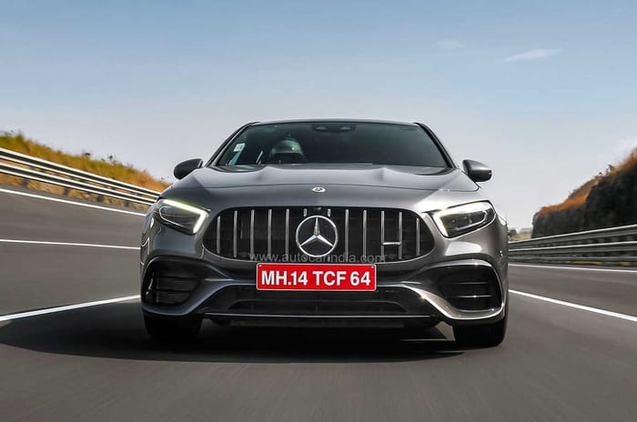 Mercedes-AMG A45 S review, track drive