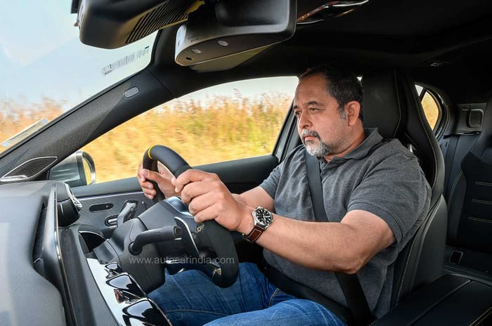 Mercedes-AMG A45 S review, track drive