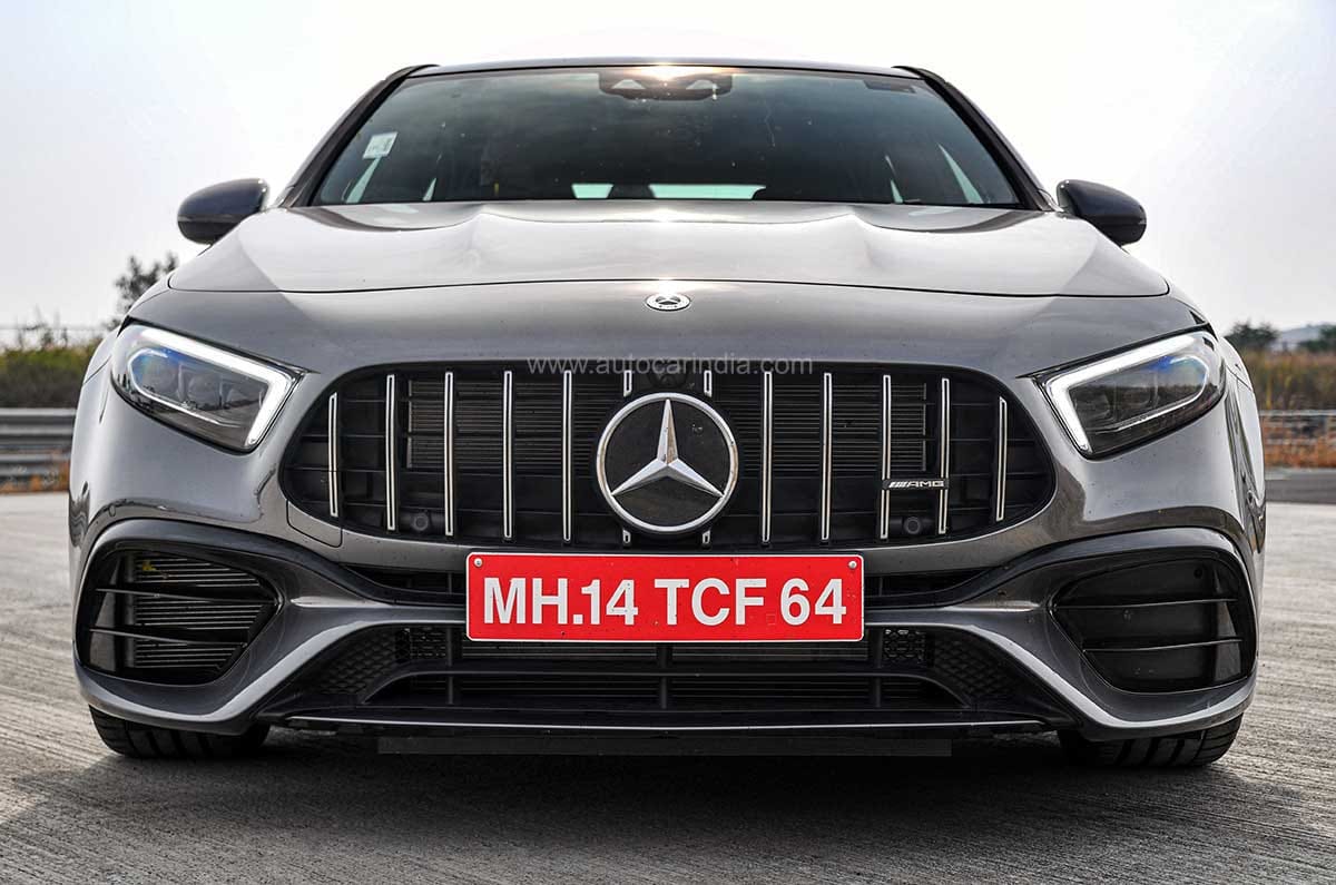 2021 Mercedes-AMG A45 S track drive - Introduction | Autocar India