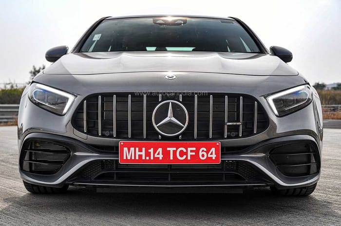 Mercedes-AMG A45 S review, track drive