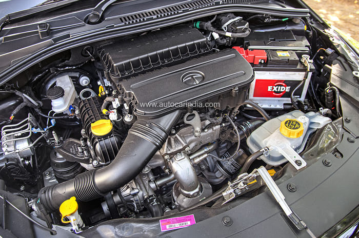 Tata Tiago CNG engine bay