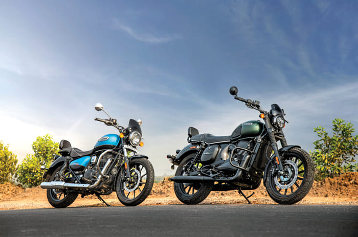 Yezdi Roadster vs Royal Enfield Meteor 350 comparison