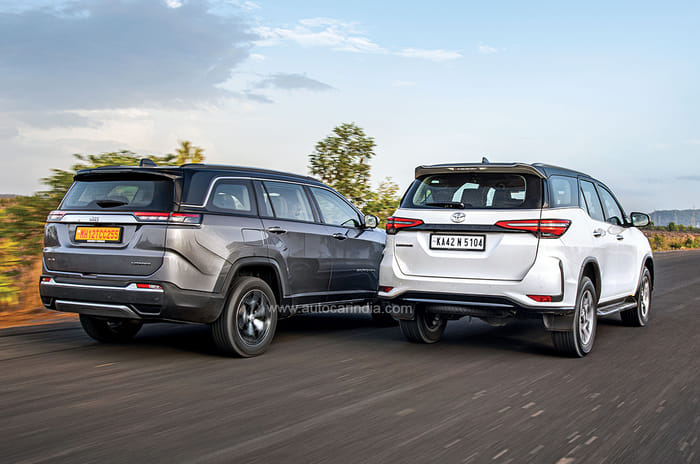 Jeep Meridian vs Toyota Fortuner comparison