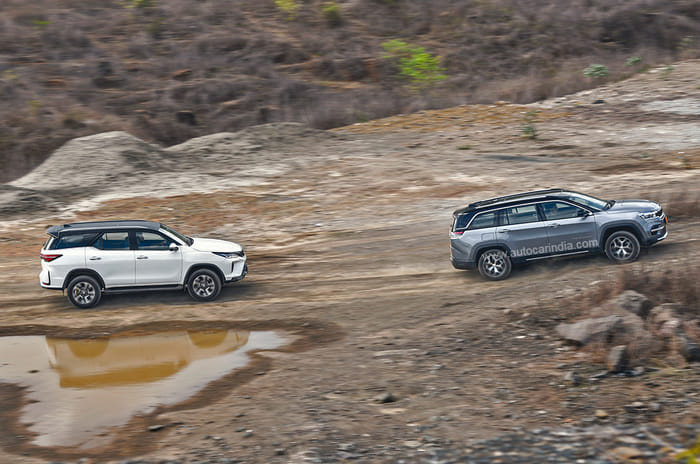 Jeep Meridian vs Toyota Fortuner comparison