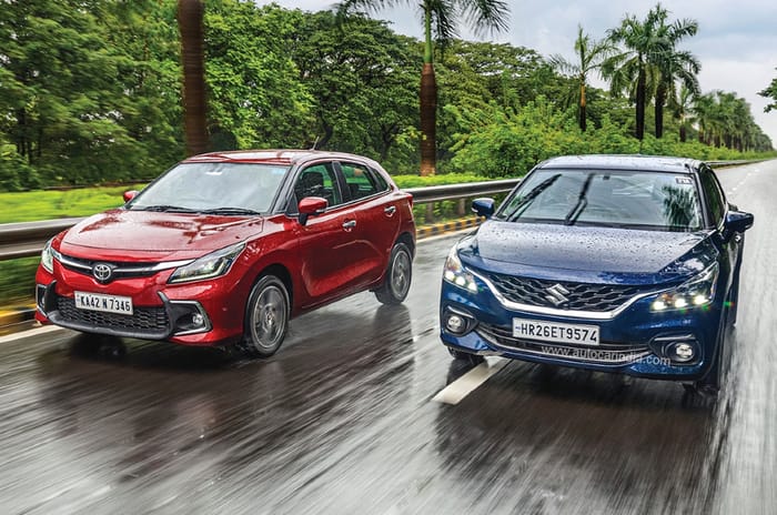 Toyota Glanza vs Maruti Baleno vs Hyundai i20 vs Tata Altroz comparison