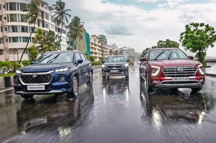 Grand Vitara hybrid vs Creta petrol vs Seltos diesel comparison: Fuel for thought