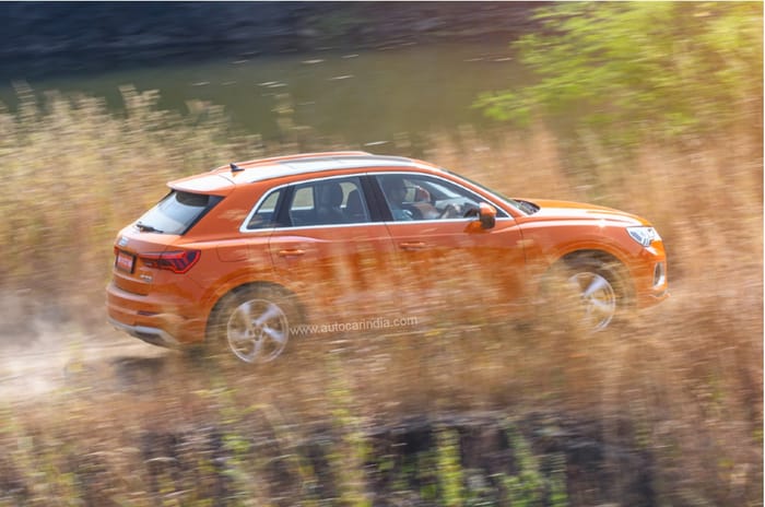 Audi Q3 exterior shot