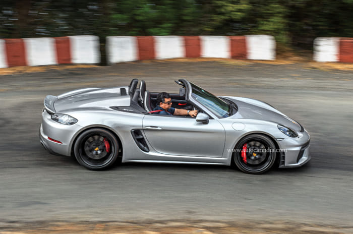 Porsche 718 Spyder review: Arrogantly analogue