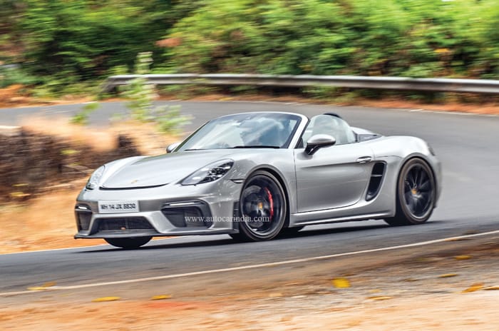 Porsche 718 Spyder review: Arrogantly analogue