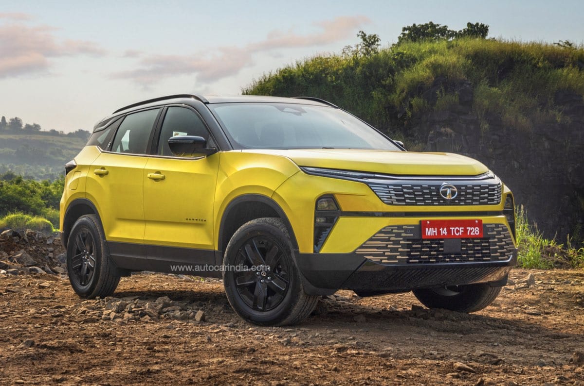 Tata Harrier front quarter