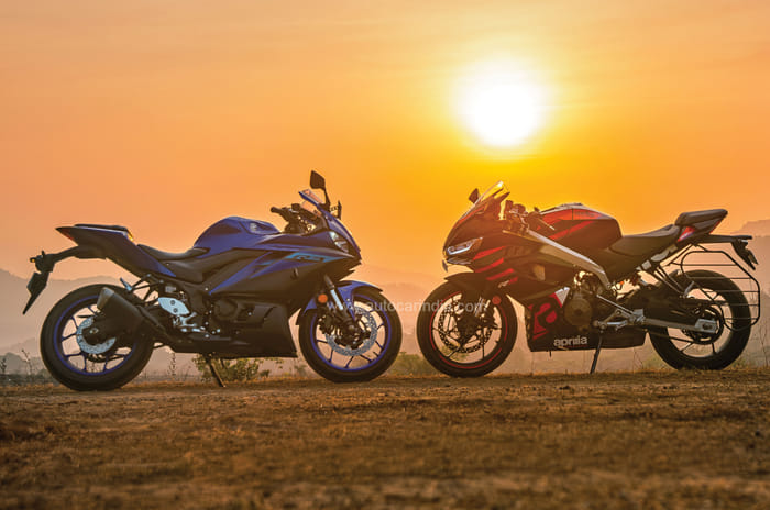 Aprilia RS 457 vs Yamaha R3 comparison 