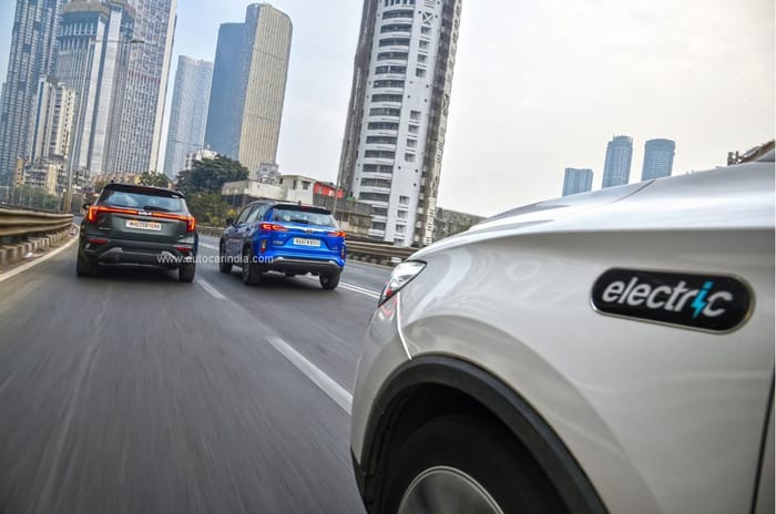 EV vs Hybrid vs Diesel comparison: Which midsize SUV is best?