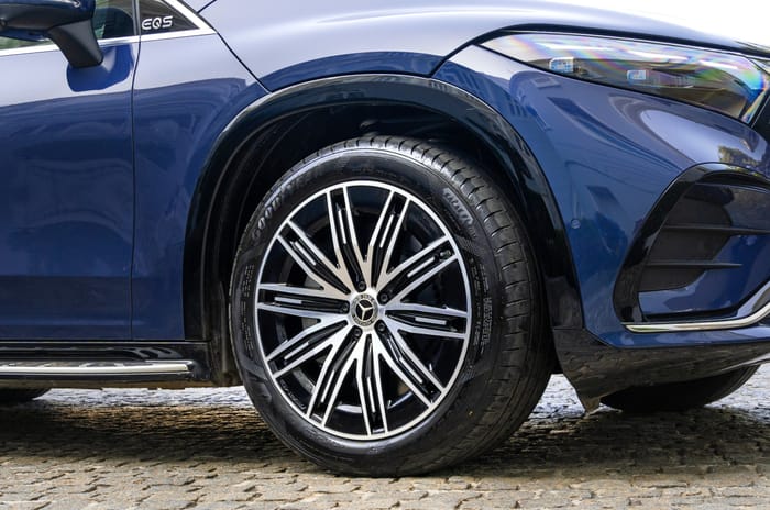 Mercedes EQS alloy wheel