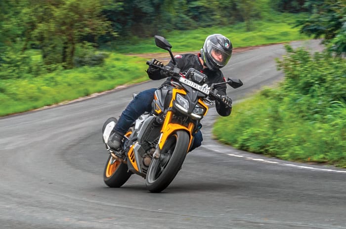 TVS Apache RTR 310 road test, review