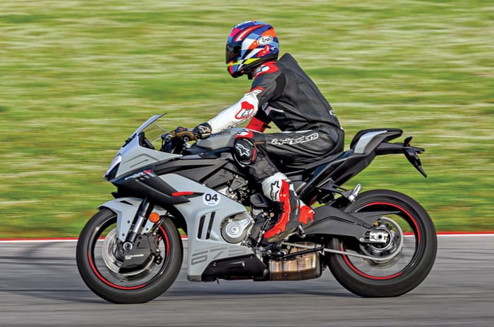 CFMoto 675SR-R review: fantastically frugal fun