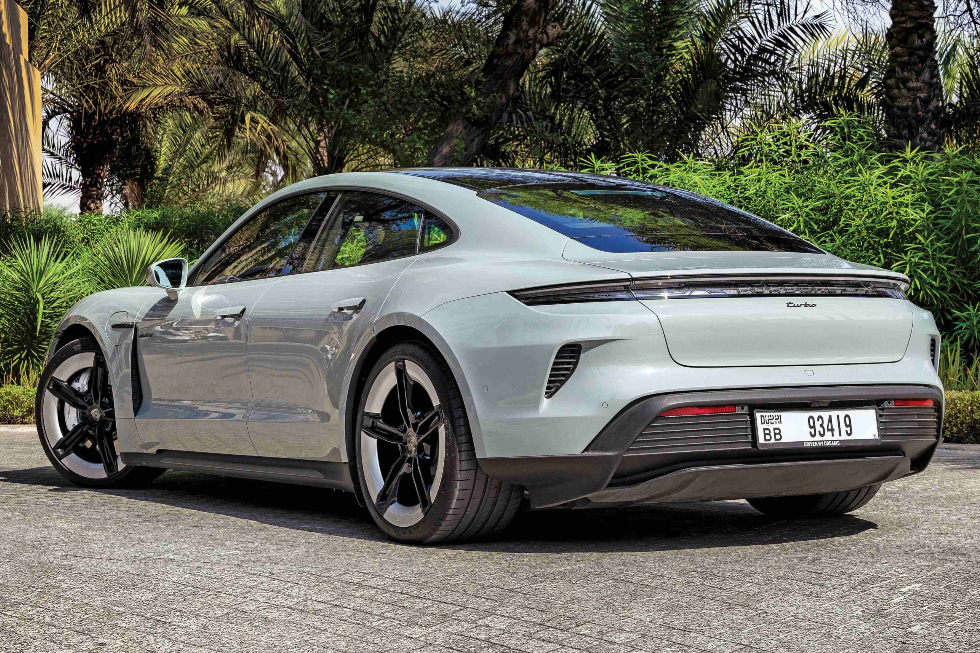 Porsche Taycan Turbo facelift review 2025 test drive features