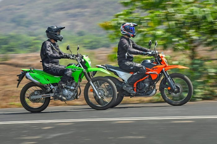 KTM 390 Enduro R vs Kawasaki KLX230 comparison review