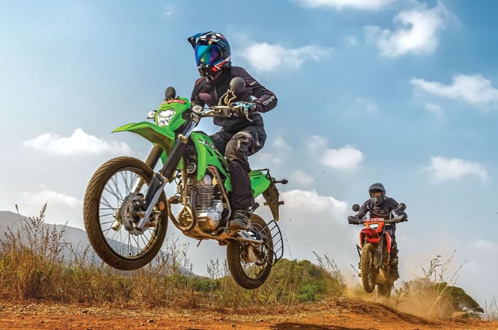 KTM 390 Enduro R vs Kawasaki KLX230 comparison review