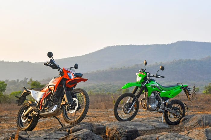 KTM 390 Enduro R vs Kawasaki KLX230 comparison review