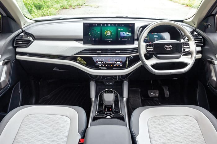 Tata Harrier EV interior