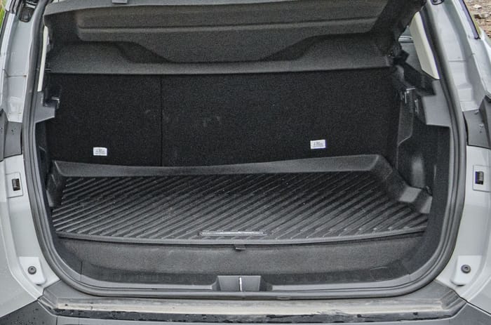 Tata Harrier EV boot