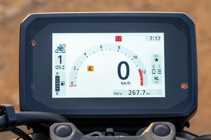 Honda CB1000 Hornet SP display