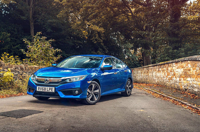 Honda Civic front static Honda Civic front static